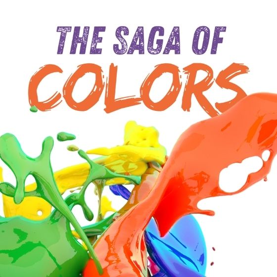 Capa do case A Saga das Cores